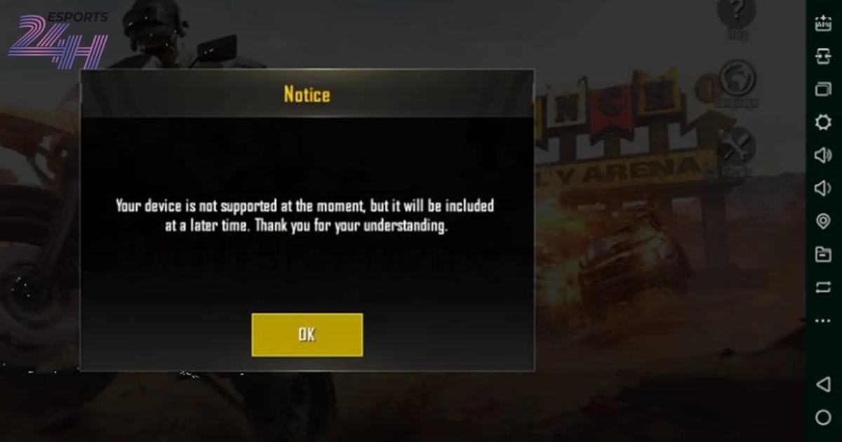 Các lỗi thường gặp khi tải PUBG Mobile trên PC