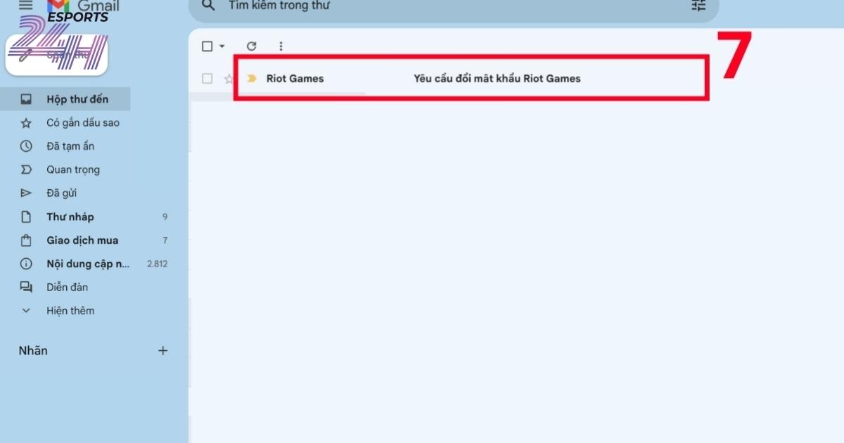 Cách khôi phục tài khoản Riot Games bằng gmail bước 7