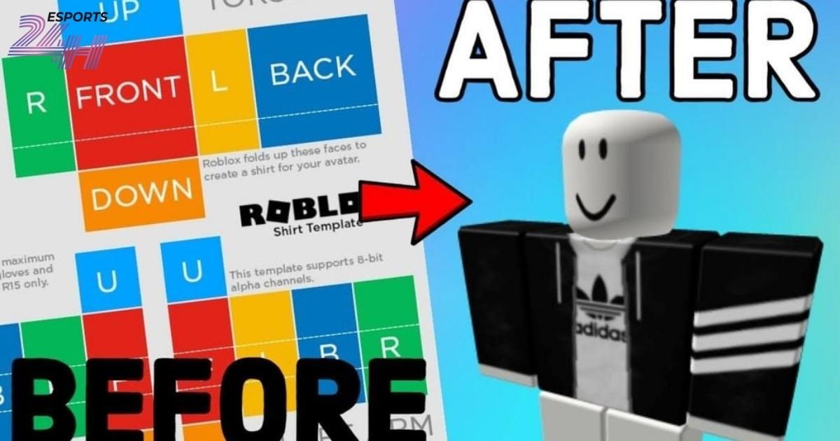 Cách tạo T-Shirt Roblox trên điện thoại