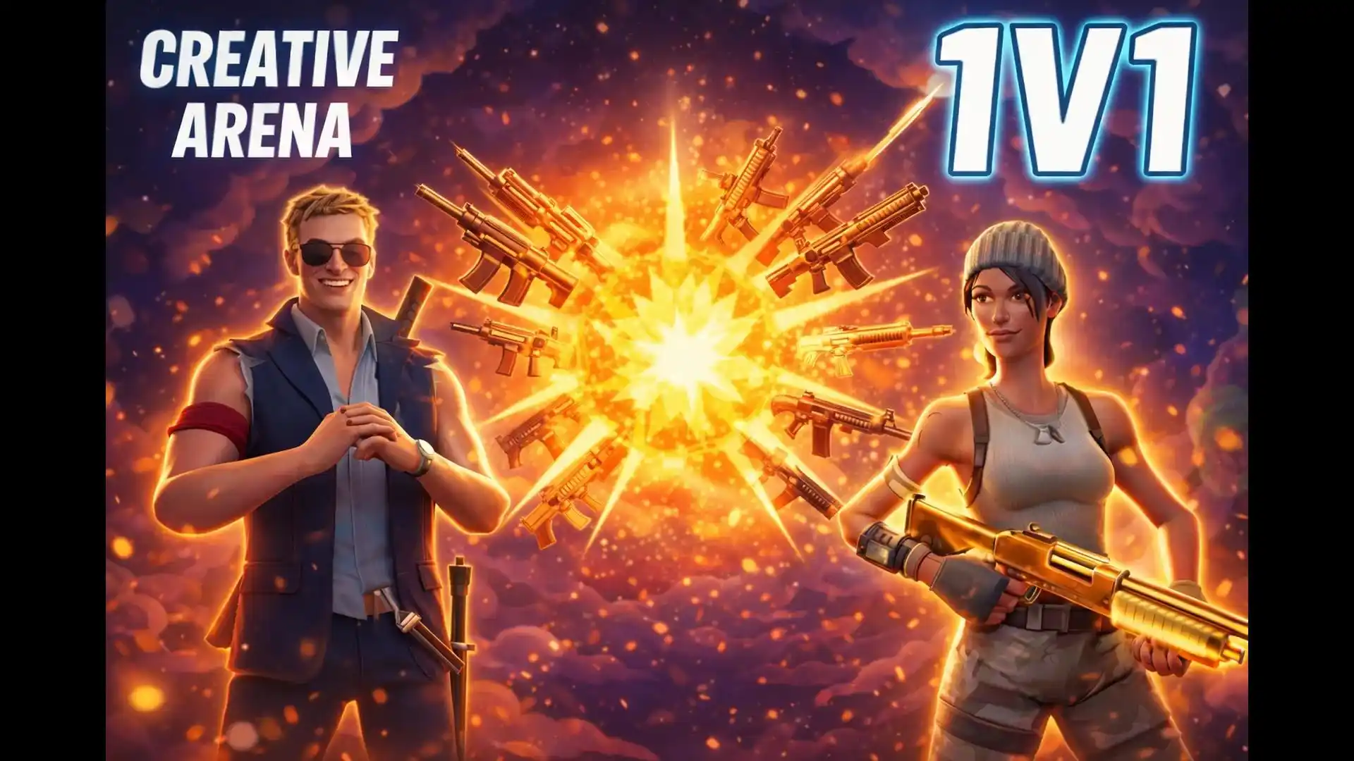 Chế độ Fortnite Arenas 1v1 đối đầu liên hoàn
