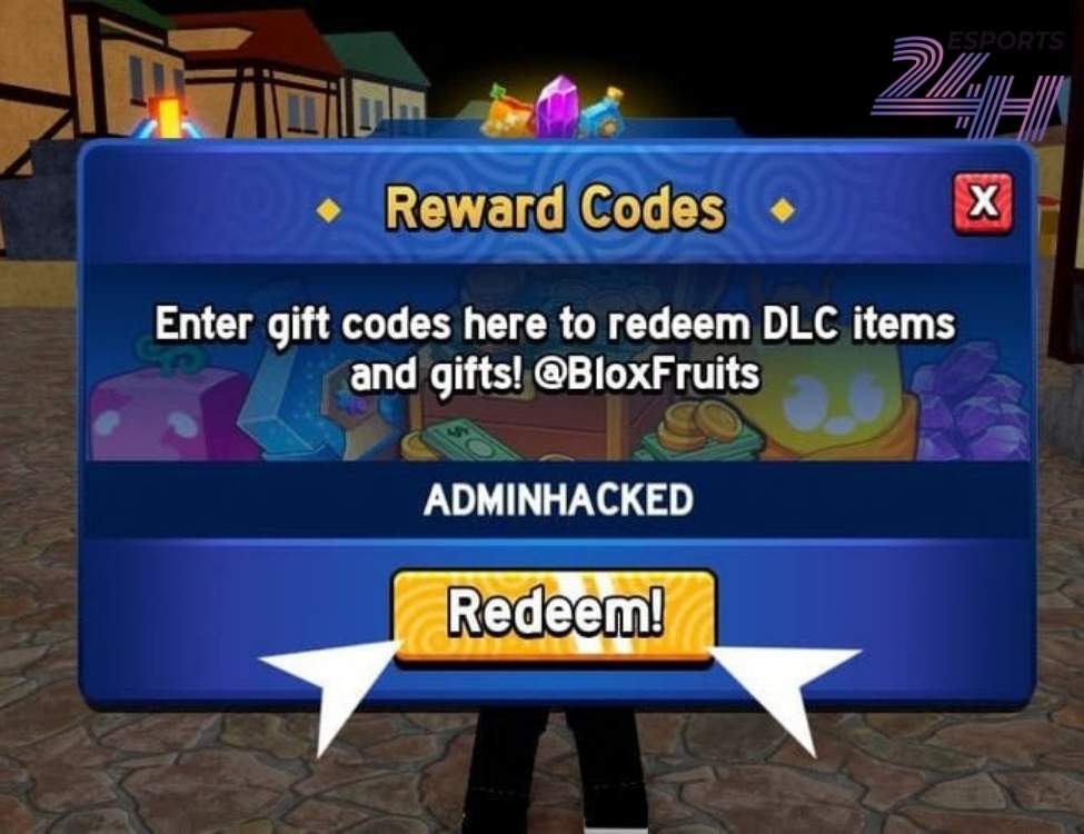 Code Blox Fruit mới nhất 2026