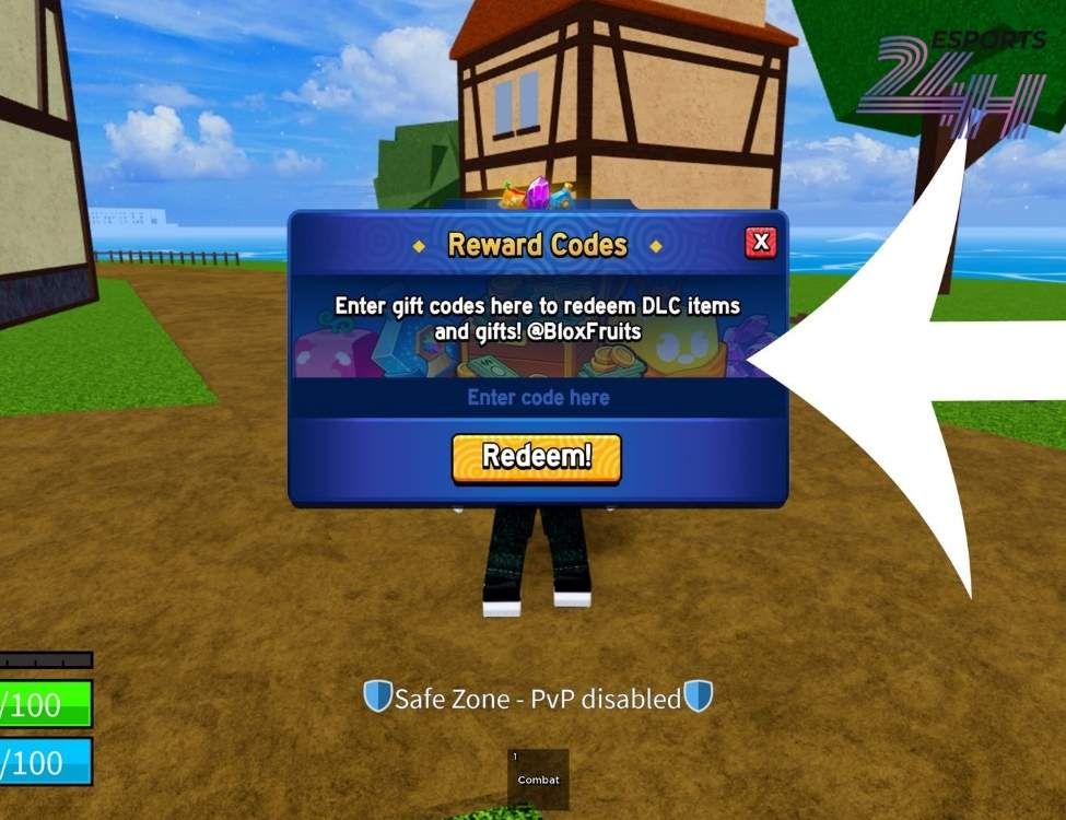 Code Blox Fruit reset stat và reset chỉ số mới nhất