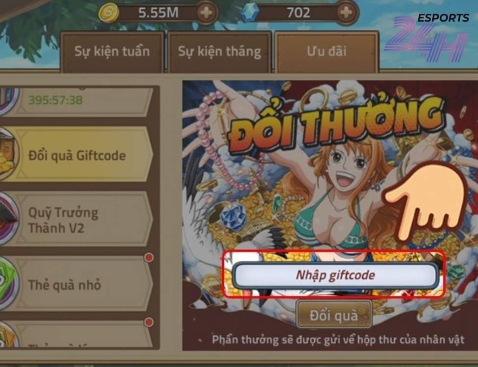 Code Siêu Hải Tặc Đại chiến