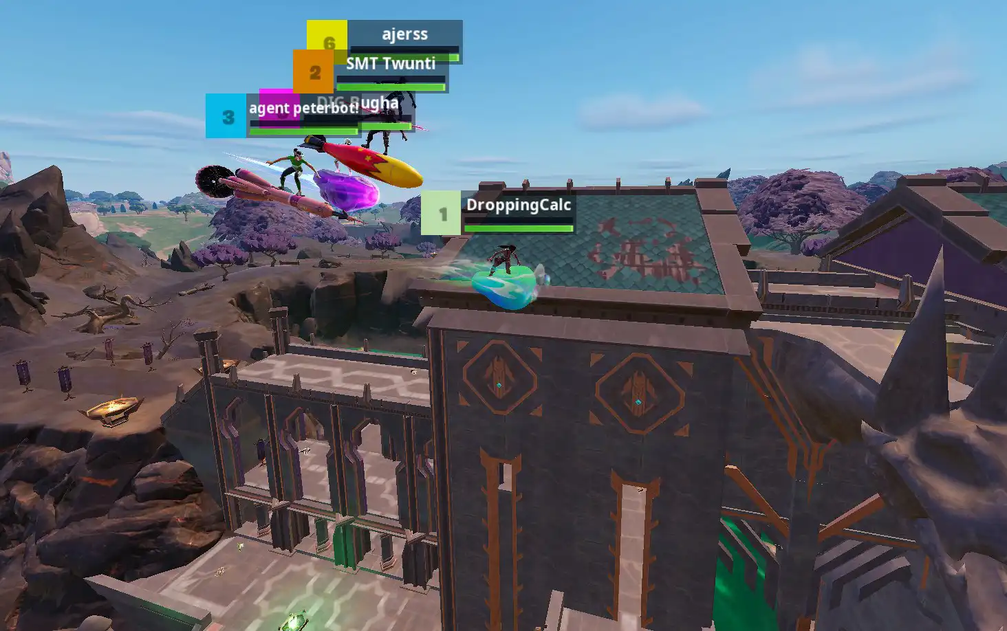 Công cụ Drop Calculator trong Fortnite