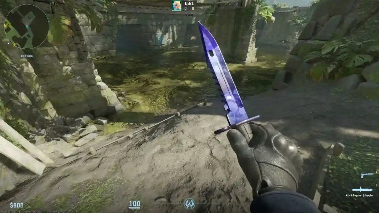 Dao M9 Bayonet Doppler Sapphire của pashaBiceps