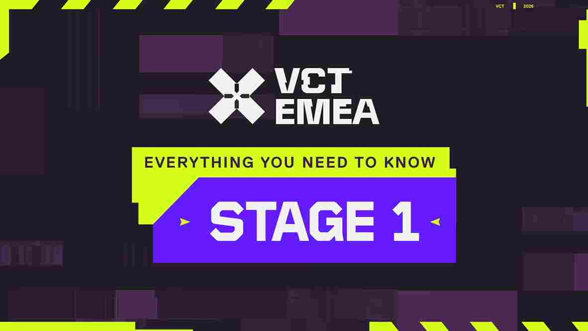 Lịch thi đấu VCT EMEA Stage 1 2026 và thời gian tổ chức