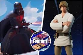 Nhân vật Darth Vader và Luke Skywalker trong Fortnite Star Wars