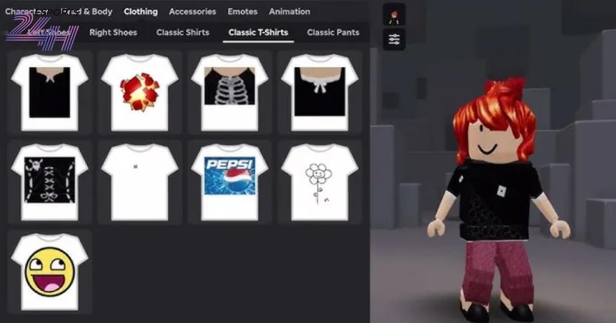 T-Shirt Roblox là gì