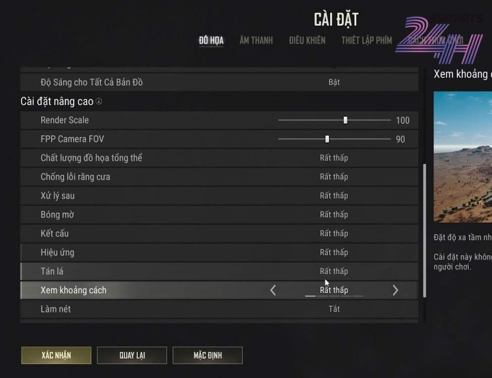 Tại sao setting PUBG lại ảnh hưởng lớn đến kết quả thi đấu