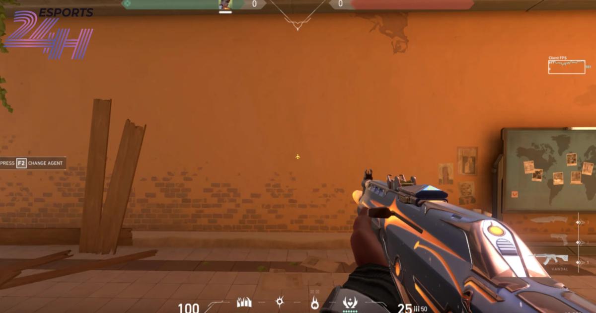 Crosshair Valorant phi cơ mini