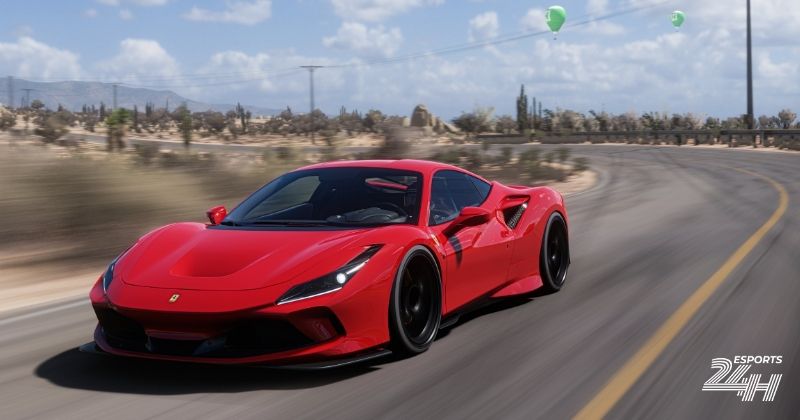 Vị trí Shikisai-no-Oka trong Forza Horizon 6: Vượt thử thách PetalPower 9 Ferrari F8 Tributo