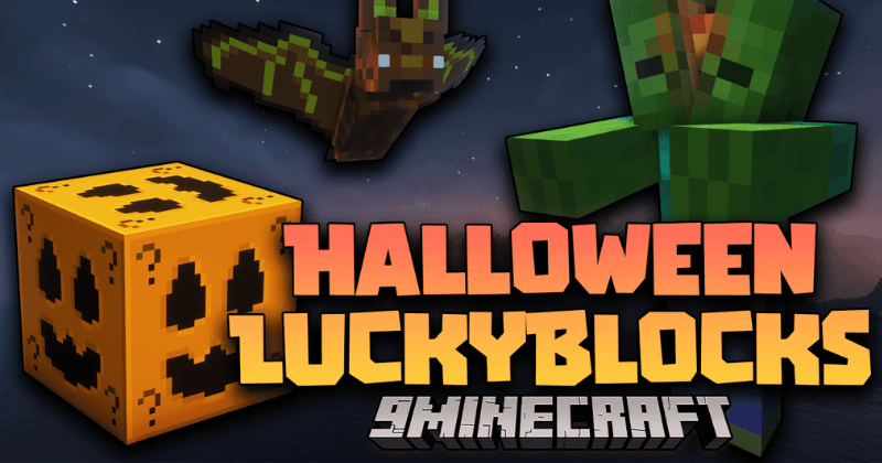 Minecraft kinh dị mod: Halloween luckyblocks